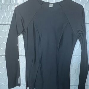 Reebok Black Long Sleeve Crew Neck Performance Tee